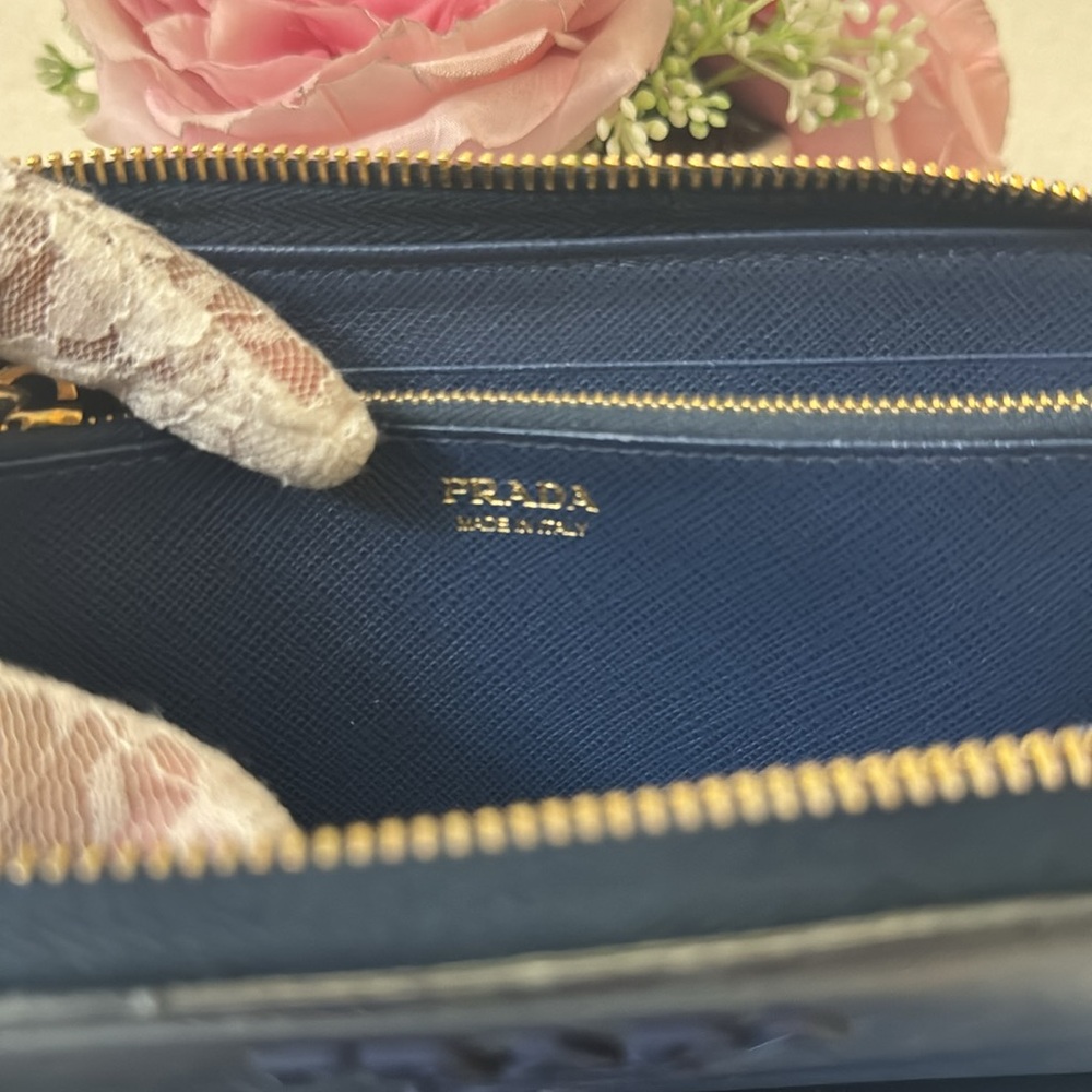Prada Blue Wallet - Picture 9 of 16